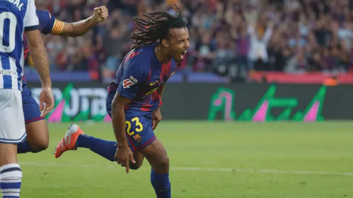 Jules Kounde Cetak Gol Kemenangan Barcelona atas Real Sociedad