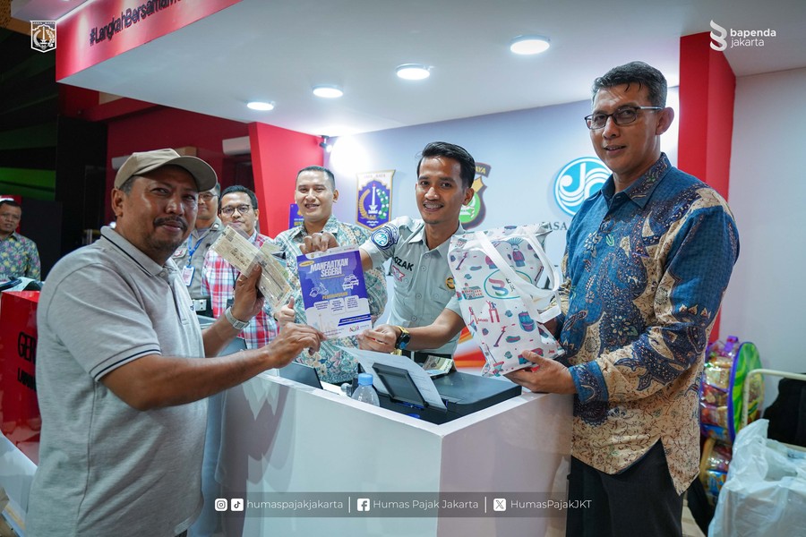 Bapenda DKI Dekatkan Layanan Pajak Kendaraan Lewat Gerai Samsat di PRJ