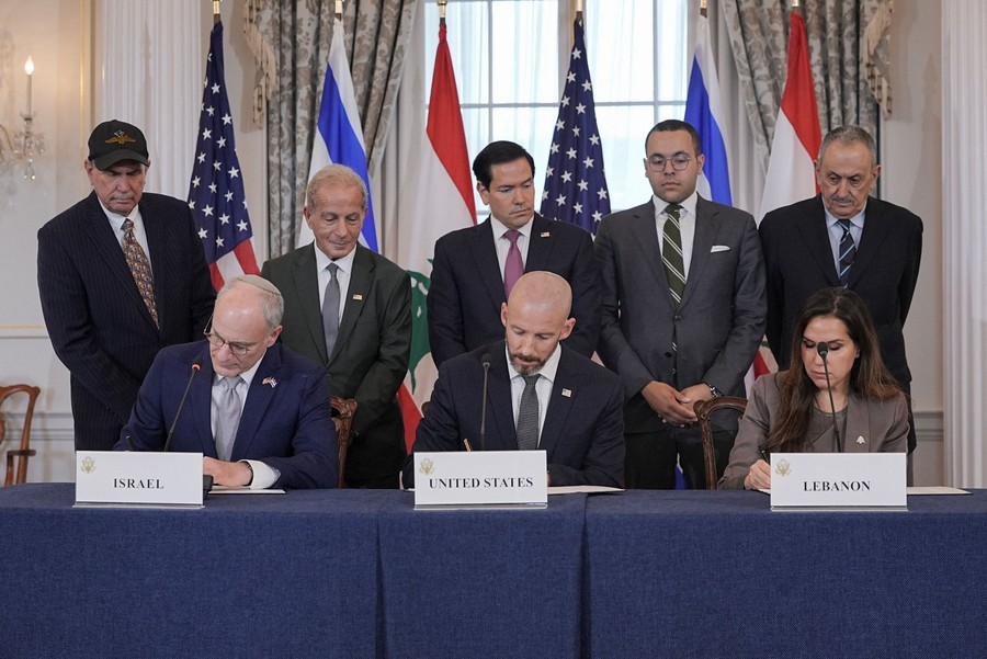 Lebanon-Israel-AS Teken Pakta Trilateral, Buka Jalan untuk Perjanjian Damai