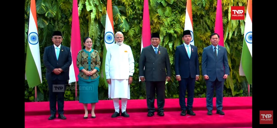 PM India Kunjungi Gedung DPR, Disambut Hangat Puan Maharani