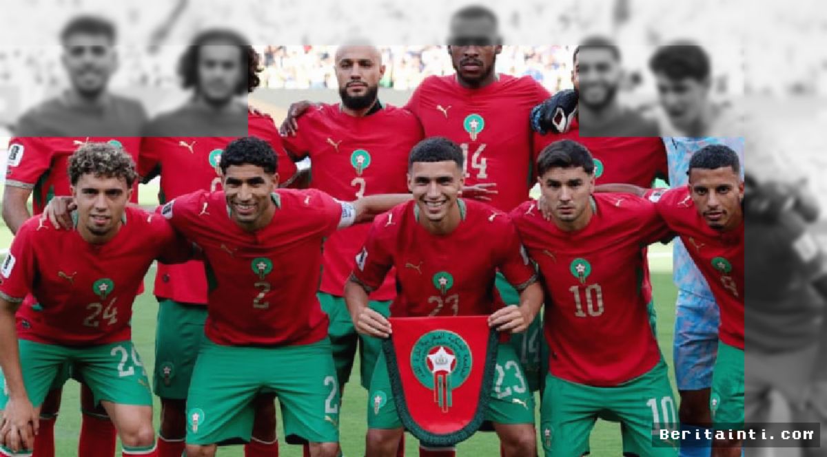 Maroko — Hanya 7 dari 26 Pemain Skuad Piala Dunia Lahir di Tanah Air