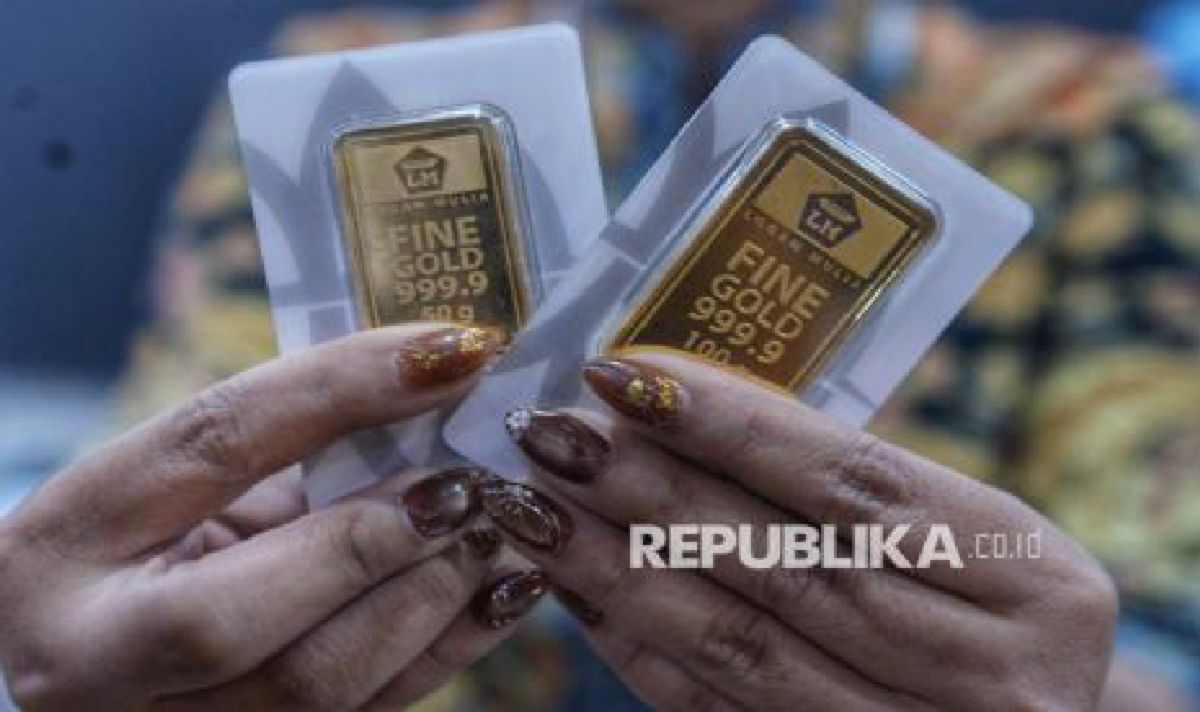Harga Emas Antam Naik Rp5.000 Jadi Rp2,655 Juta per Gram