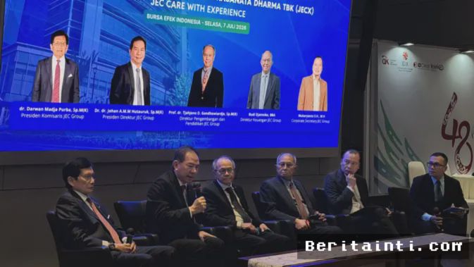 JAKARTA — PT Nitrasanata Dharma Tbk (JECX) resmi mencatatkan saham perdananya di