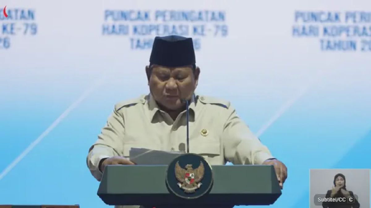 Presiden Prabowo Hadiri Puncak Peringatan Hari Koperasi ke-79