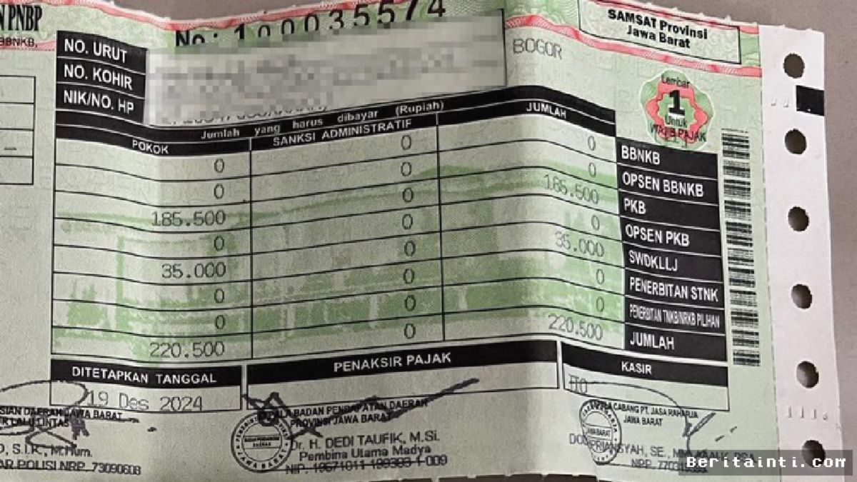 Petugas Penelusuran KTMDU Samsat Datangi Warga Belum Bayar Pajak Kendaraan