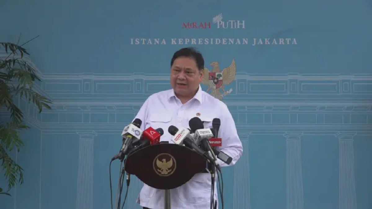 Airlangga Hartarto Paparkan Kebijakan Ekonomi 2026 di Istana