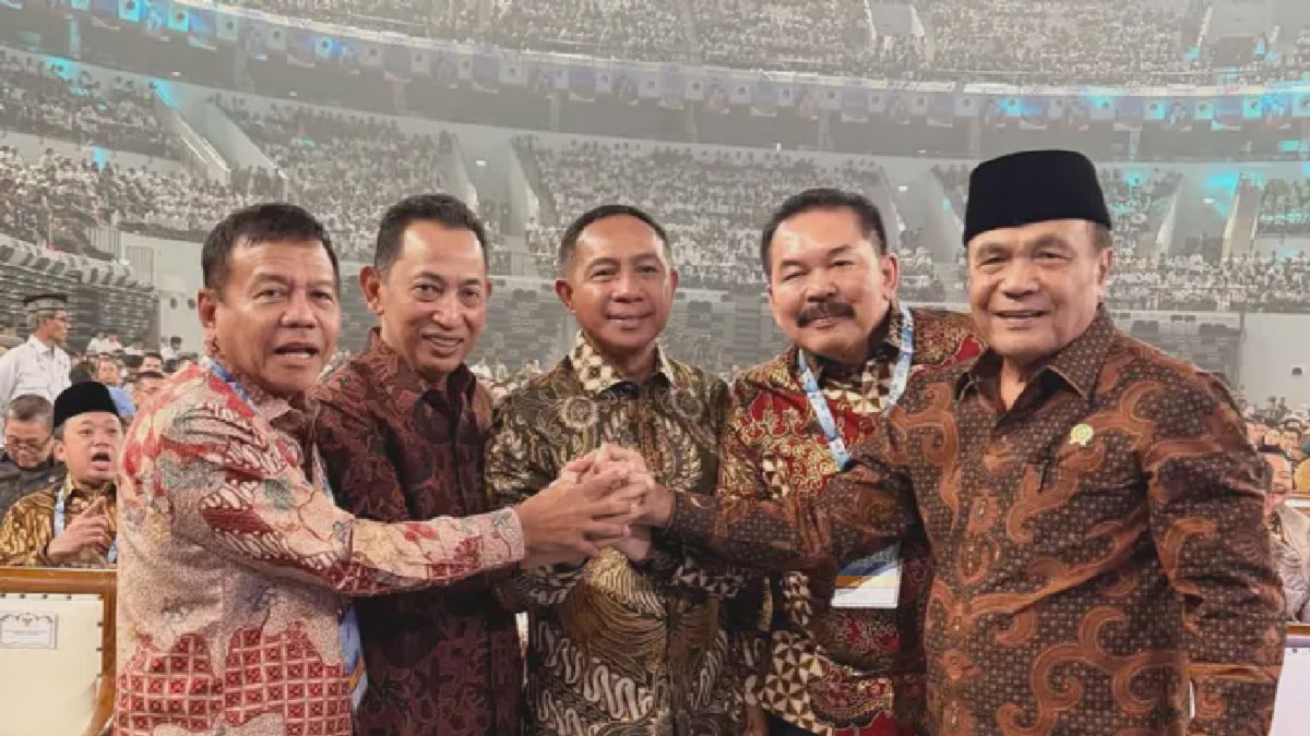 Kapolri dan Jaksa Agung Hadiri Puncak Harkopnas 2026
