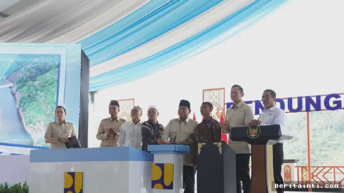Prabowo Resmikan Bendungan Meninting, Lombok Barat Siap Jadi Hub Ekonomi Baru