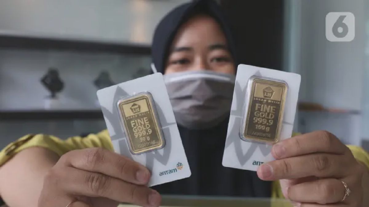 Harga Emas Pegadaian Naik Rp4000 Jadi Rp950000 per Gram