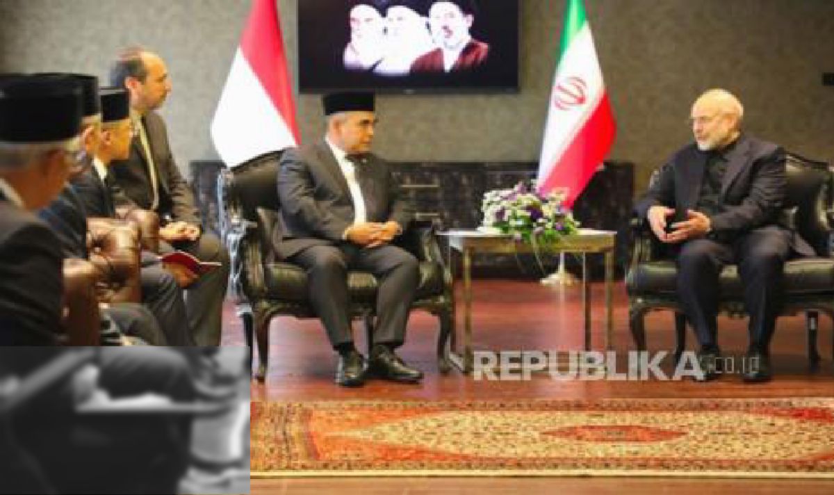 Ketua Parlemen Iran Bertemu Ketua MPR RI Serukan Perlawanan terhadap Dominasi AS