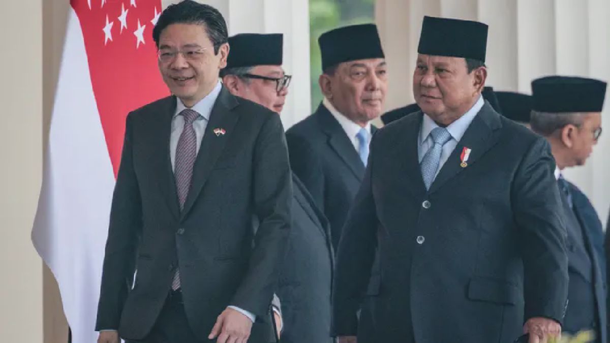 Prabowo dan Lawrence Wong Perkuat Kemitraan Strategis Indonesia-Singapura