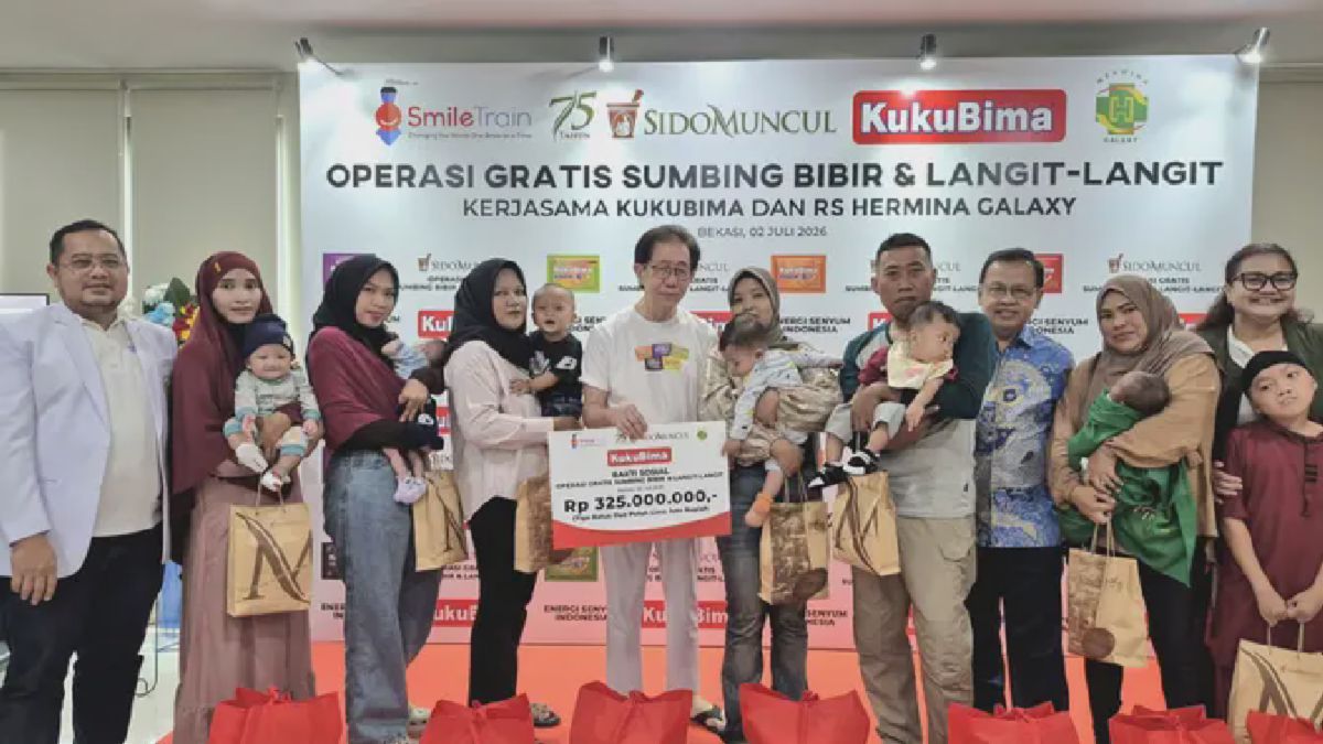 Sido Muncul Salurkan Rp325 Juta untuk Operasi Sumbing Bibir di Bekasi