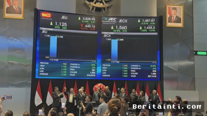 Jakarta — INACO dan JEC Resmi IPO di BEI, Sektor Konsumsi dan Kesehatan Menguat