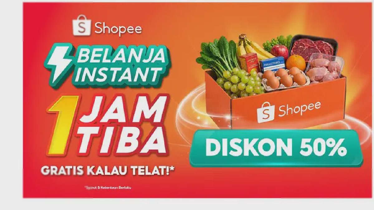 Shopee Luncurkan Layanan Belanja Instant, Tiba dalam Sejam