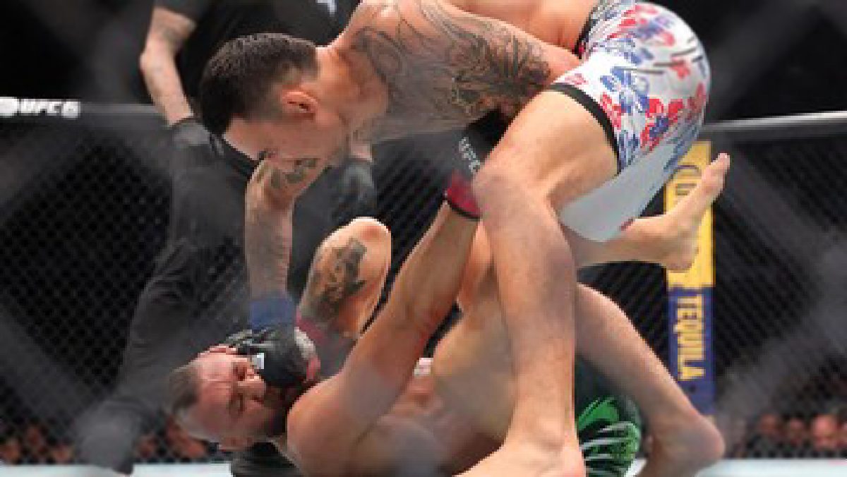McGregor Cedera, Kalah TKO dari Holloway di UFC 329
