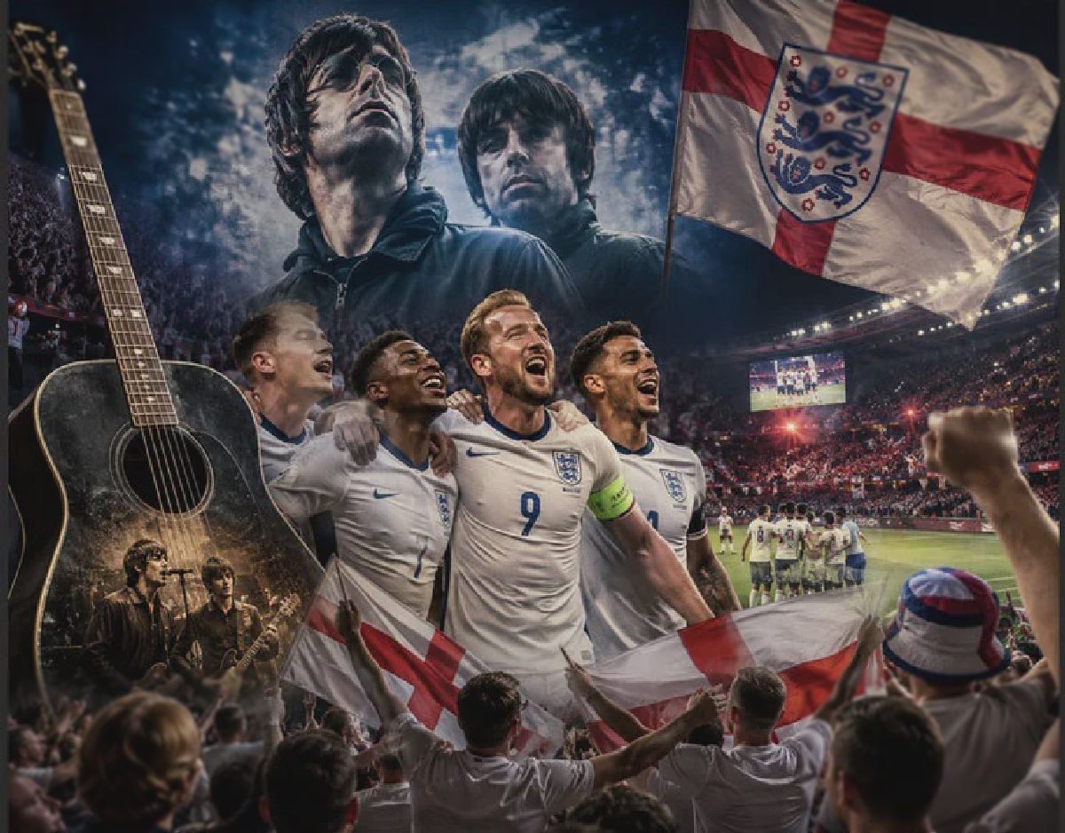 Wonderwall Oasis Bergema di Stadion, Lagu Kebangsaan Baru Inggris di Piala Dunia