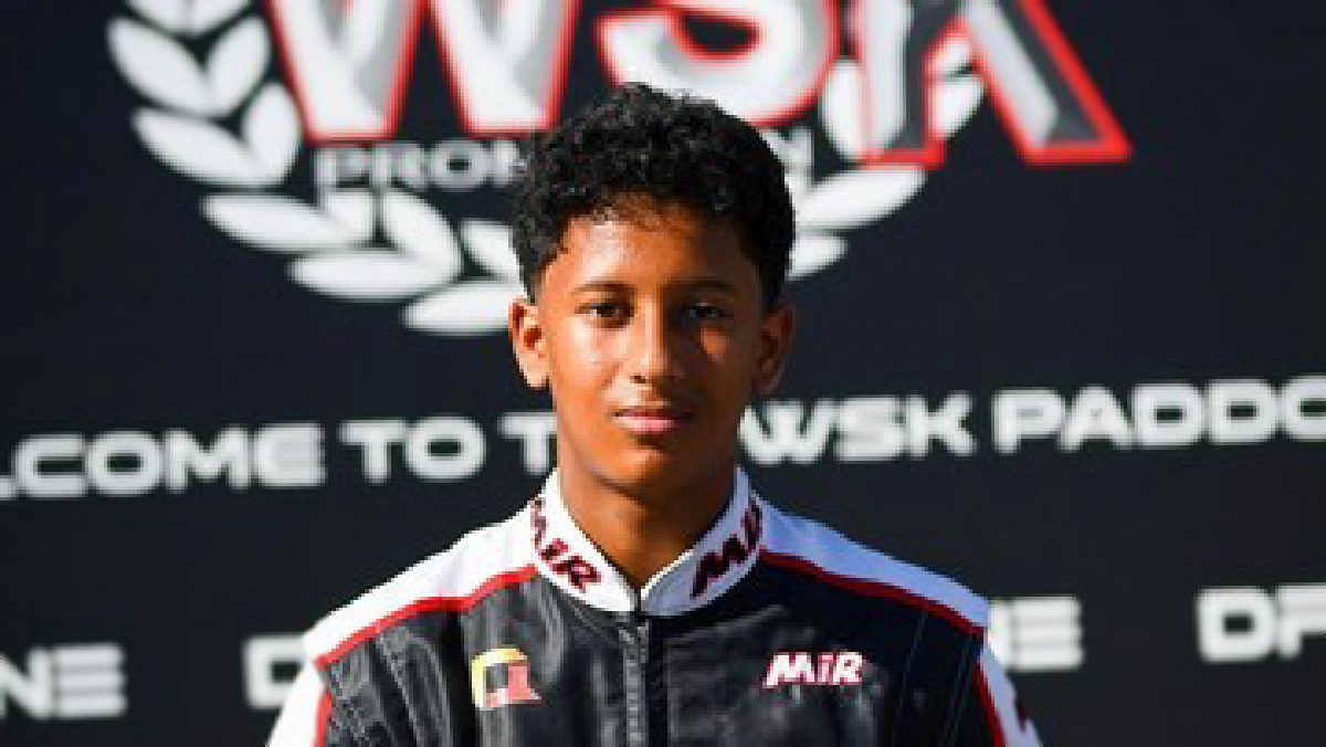 Qarrar Firhand Cetak Sejarah di WSK Euro Series 2026