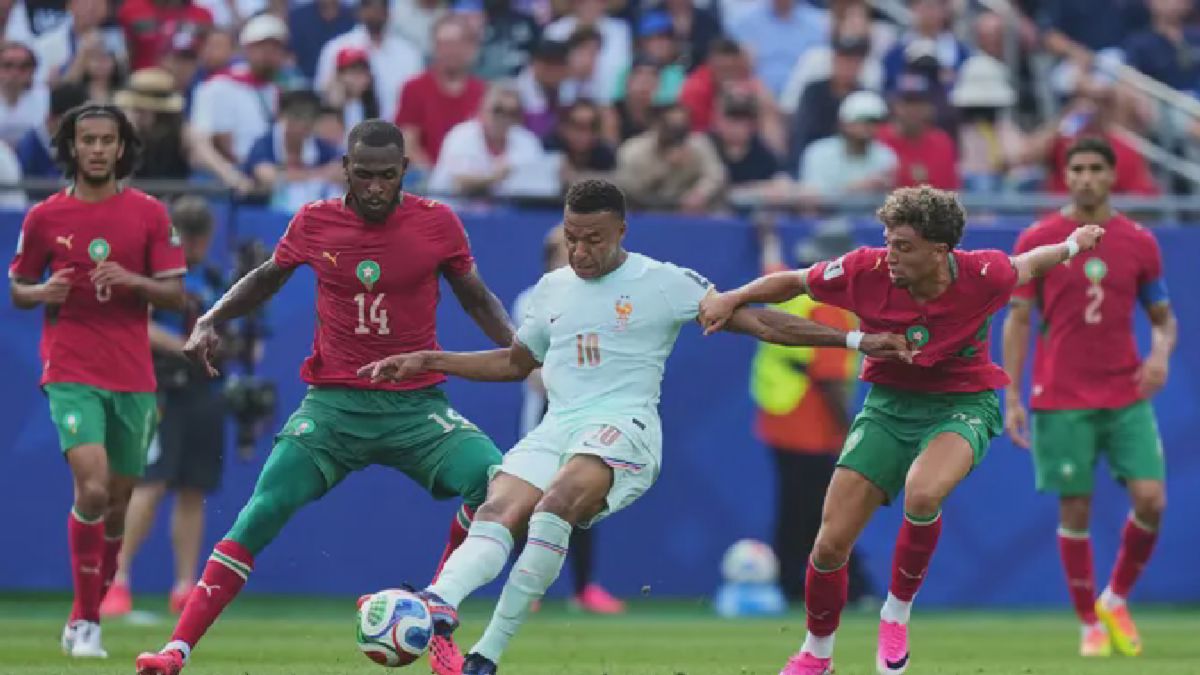 FOXBOROUGH — Prancis Hentikan Langkah Maroko di Perempat Final