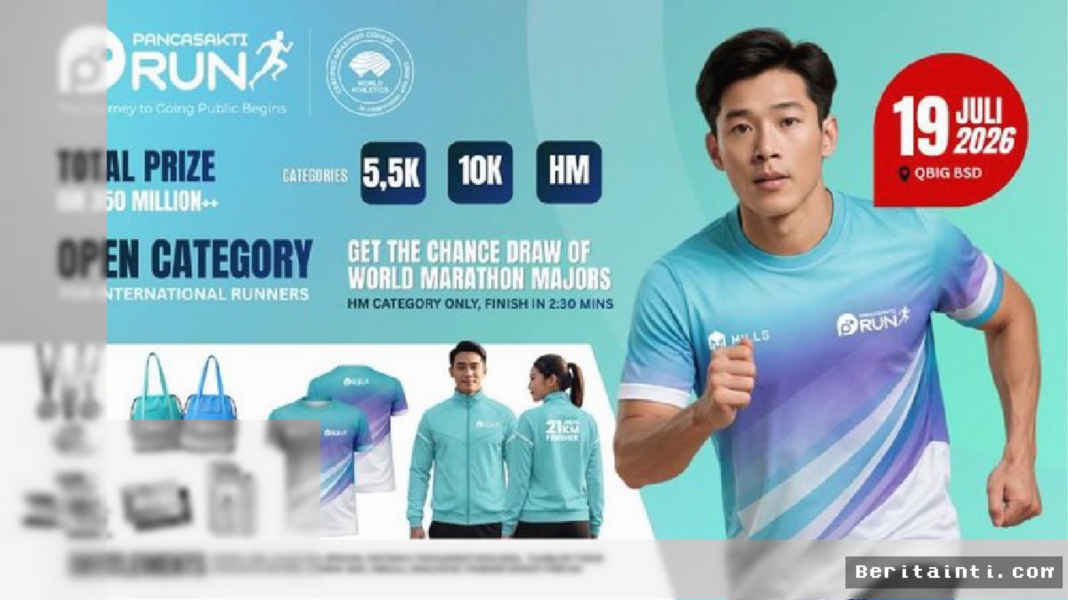 Pancasakti Run 2026 Pacu Ekonomi BSD City via Half Marathon