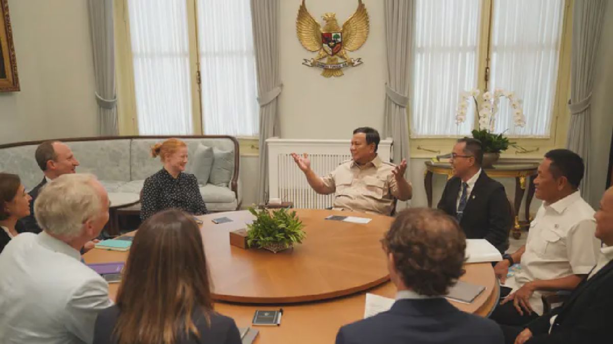 Prabowo Subianto Terima Delegasi Imperial College di Istana Negara