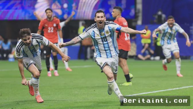 Argentina Singkirkan Mesir, Messi Kembali Bersinar di Babak 16 Besar Piala Dunia 2026