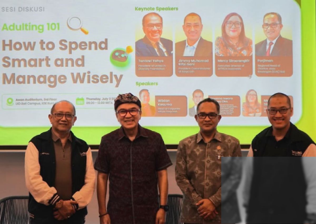 Easycash Bersama OJK dan AFTECH Dorong Literasi Keuangan Pemuda Bali